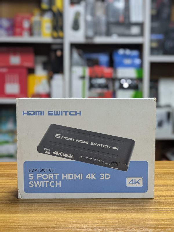 Switch HDMI 5 Ports – 4K & 3D
