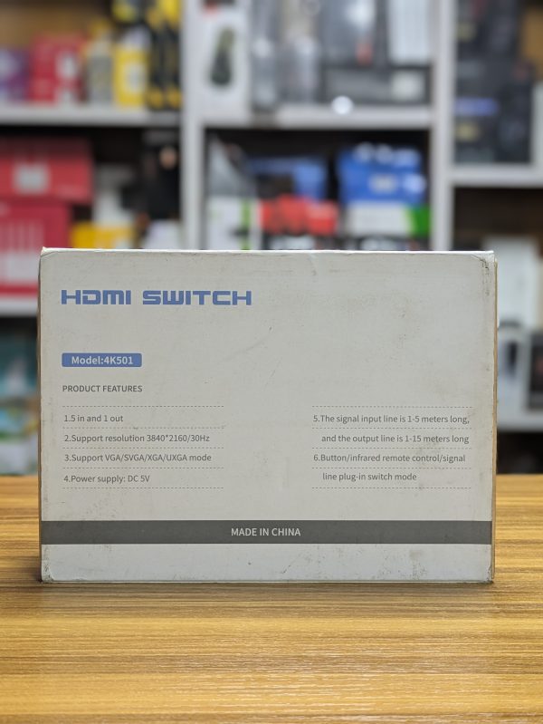Switch HDMI 5 Ports – 4K & 3D – Image 2