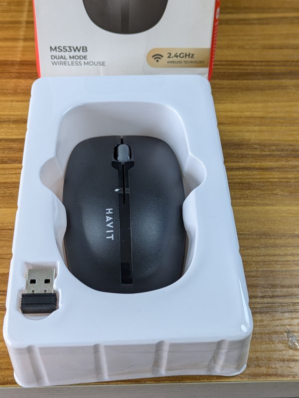 Havit MS53WB – Souris sans fil Dual Mode (2.4 GHz + Bluetooth 5.2) – Image 3