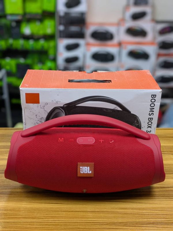 JBL BOOMS BOX 3 ROUGE – Image 2
