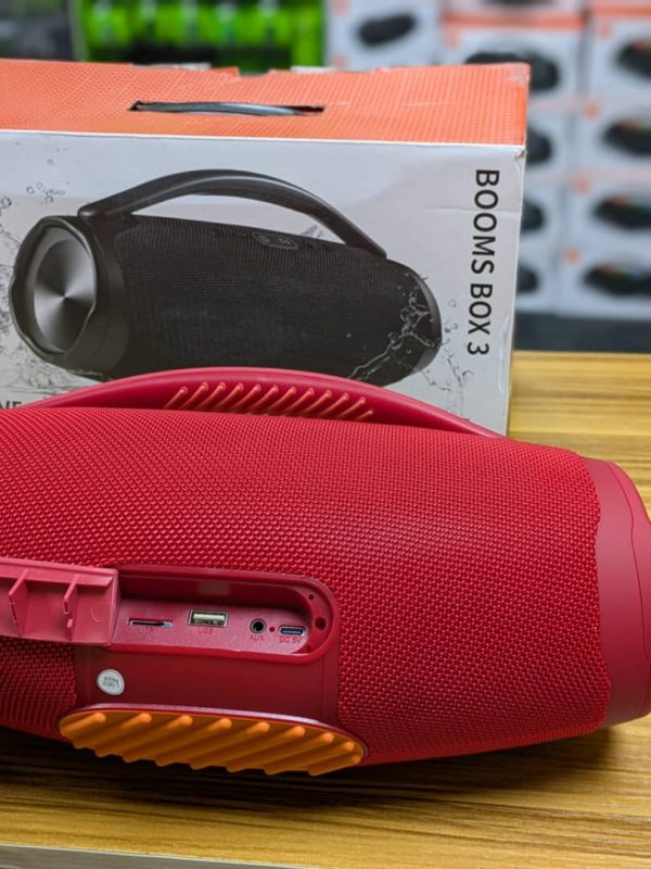 JBL BOOMS BOX 3 ROUGE – Image 5