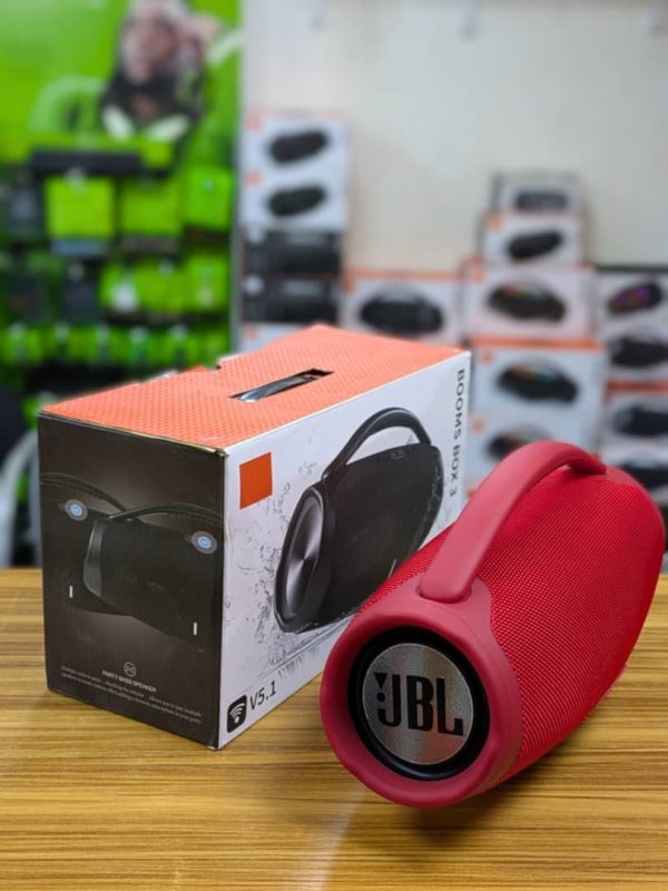 JBL BOOMS BOX 3 ROUGE – Image 6