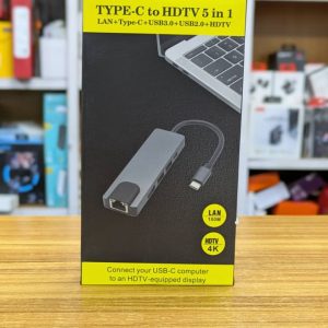 Hub USB Type-C 5 en 1