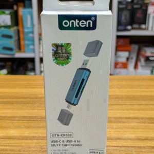 Lecteur de carte SD/TF, connecteur USB-A et USB-C  OTN-CR532