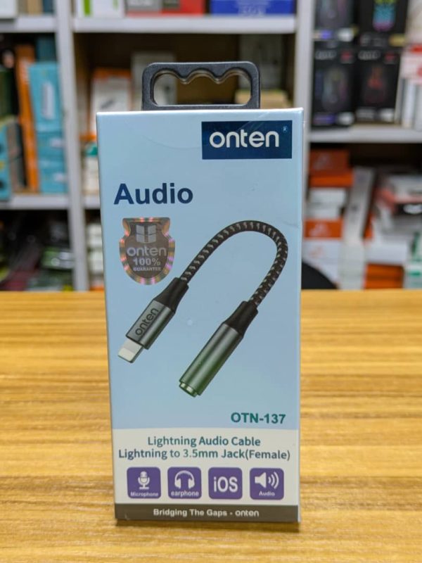 Adaptateur onten lightning vers jack  OTN-137