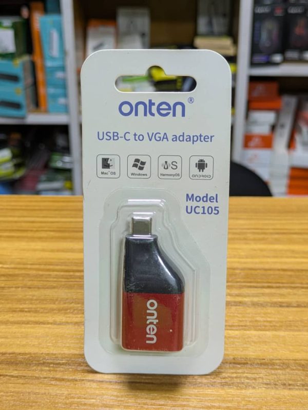 Adaptateur onten USB-C vers VGA  OTN-UC105