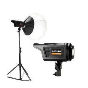 Lumière d'éclairage LED 400 W avec Softbox - BEDIRO BD400‑SS