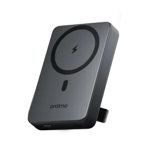 MagPower 15 – Puissance magnétique en format compact : 10 000 mAh, charge rapide sans fil et filaire