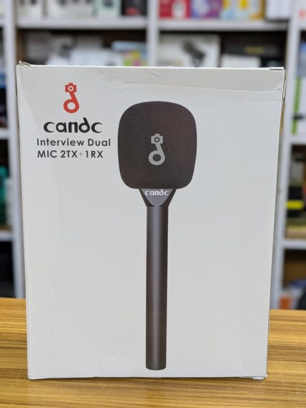 CANDC INTERVIEW – Combo Micro Sans Fil Dual (2 émetteurs + 1 récepteur) – Image 2