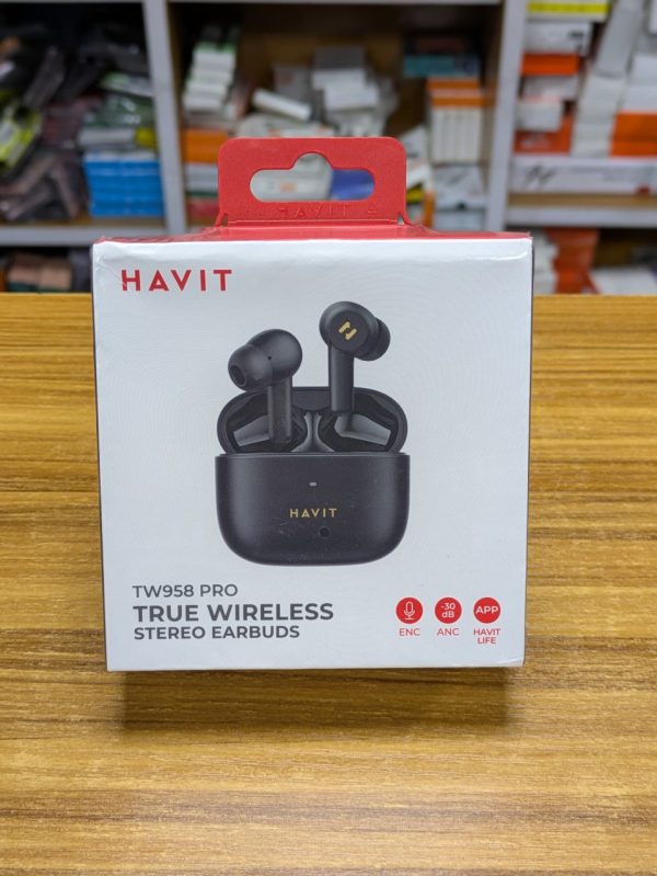 Écouteurs stéréo sans fil Havit TW958 Pro – Image 2