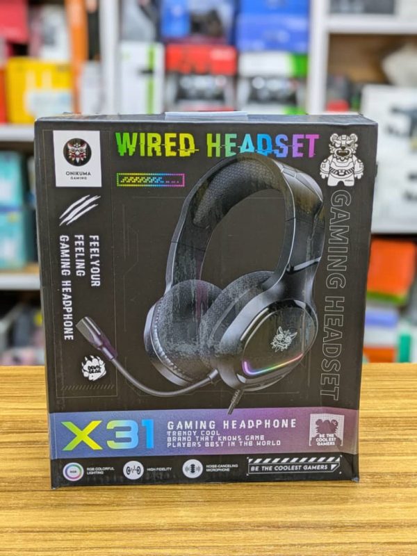 Onikuma X31 – Casque Gaming avec Micro – Image 2