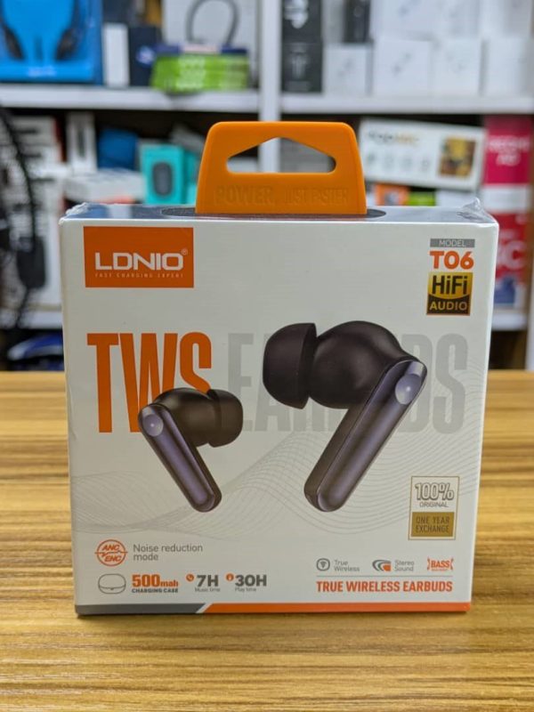 Écouteurs Sans Fil True Wireless - LDNIO T06 – Image 2