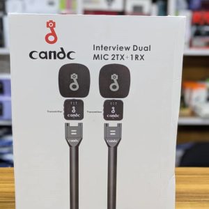CANDC INTERVIEW – Combo Micro Sans Fil Dual (2 émetteurs + 1 récepteur)