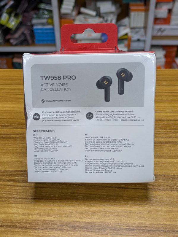Écouteurs stéréo sans fil Havit TW958 Pro – Image 3