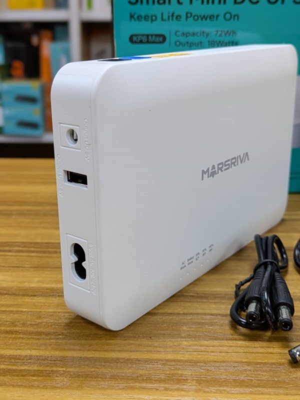 Marsriva KP6 Max – Mini Onduleur DC Intelligent 72Wh – Image 6