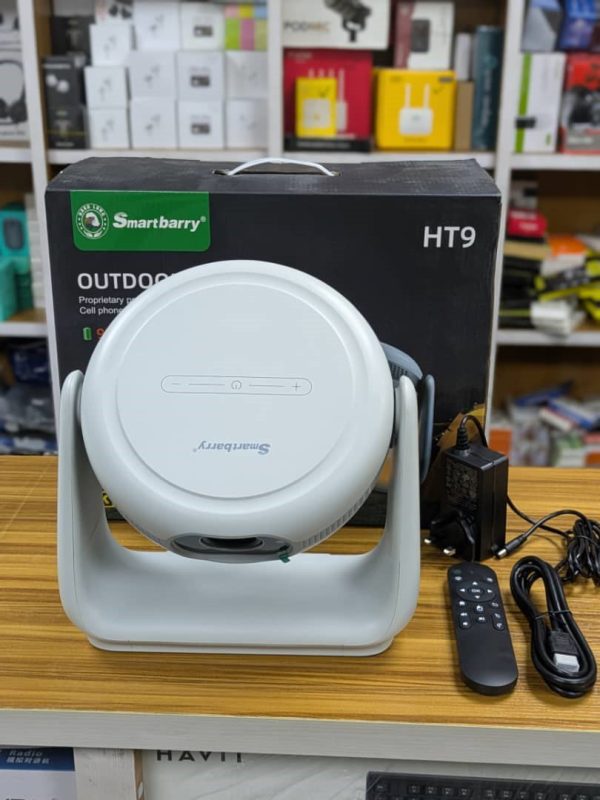 Smartbarry HT9 – Mini vidéoprojecteur intelligent avec batterie  9750mAh – Image 6