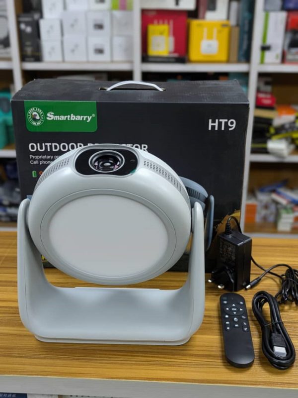 Smartbarry HT9 – Mini vidéoprojecteur intelligent avec batterie  9750mAh – Image 4