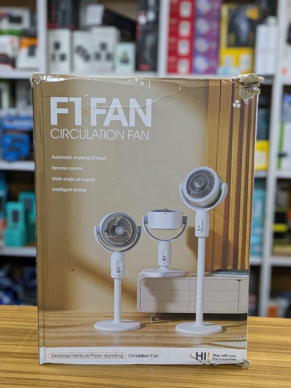 Ventilateur Rechargeable Oscillant Intelligent