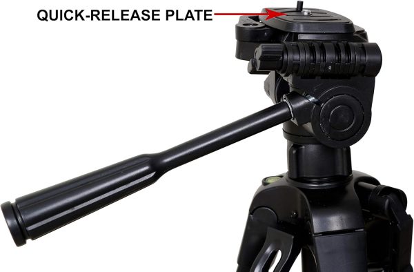 Trépied pour Appareil Photo/Caméscope Weifeng - 167cm (WT-3560) – Image 8