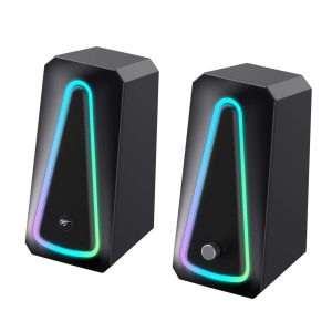 Enceintes de jeu stéréo HAVIT HV-SK208 PRO USB RGB Noir