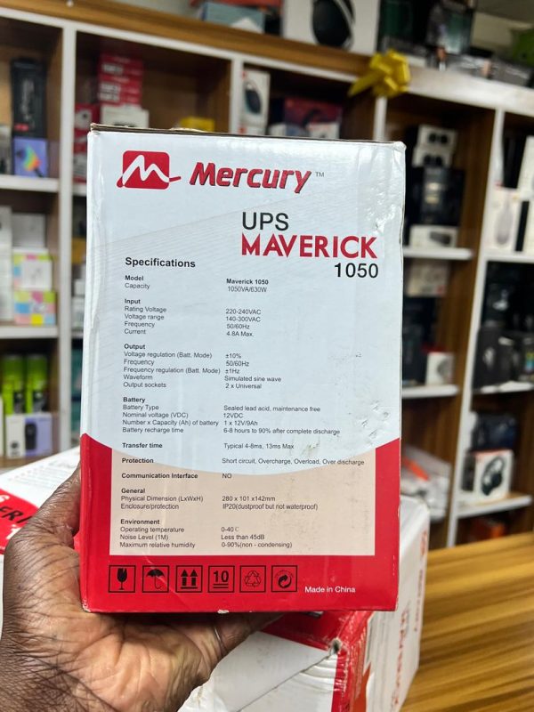 Onduleur Mercury Maverick 1050VA – Image 2