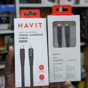 Câble USB-C vers Lightning Havit CB6255 1m