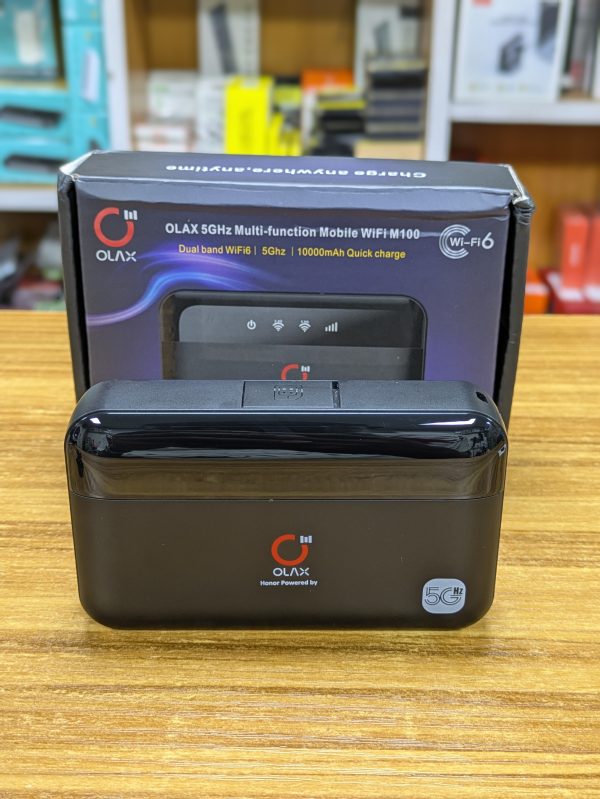 OLAX M100 – Routeur WiFi Mobile 4G & Power Bank 10000mAh
