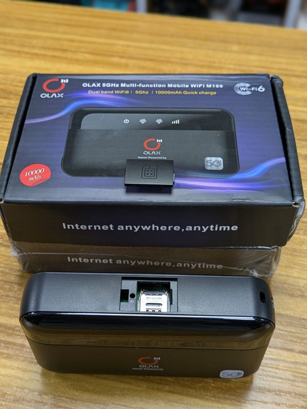 OLAX M100 – Routeur WiFi Mobile 4G & Power Bank 10000mAh – Image 4