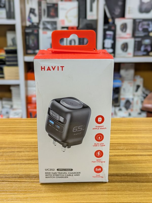 Chargeur de voyage Havit UC252 – GaN 65 W