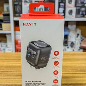 Chargeur de voyage Havit UC252 – GaN 65 W