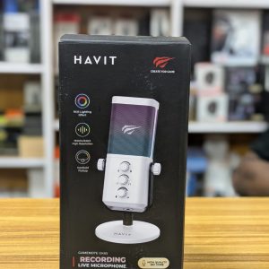 Microphone d'enregistrement en direct Havit Gamenote GK65 RGB Light