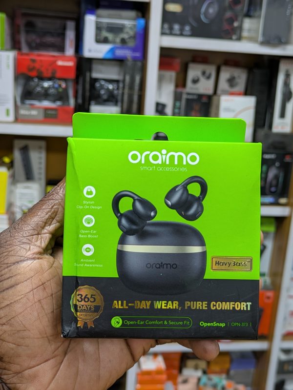 Écouteurs intra-auriculaires sans fil Oraimo OpenSnap Clip-On