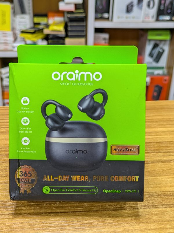 Écouteurs intra-auriculaires sans fil Oraimo OpenSnap Clip-On – Image 3
