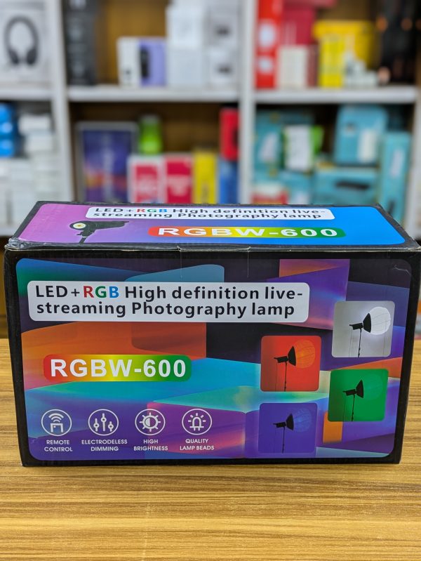 Lampe LED+RGBW-600 Professionnelle Photo & Vidéo – Image 3