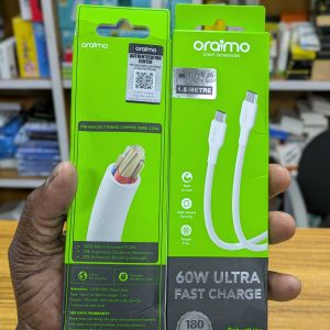 Câble Oraimo 60W Ultra Fast Charge (USB-C)