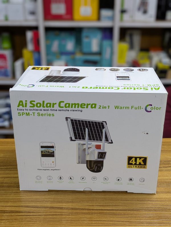Caméra Solaire 4K Ultra HD - Vision Nocturne Couleur Wifi – Image 5