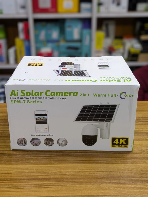 Caméra Solaire 4K Ultra HD - Vision Nocturne Couleur Wifi – Image 4
