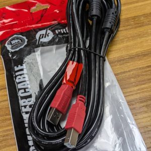 Câble USB 2.0 Type A mâle vers Type B mâle (imprimante/scanner) – Marque Proma