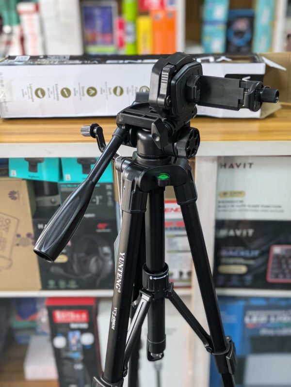 Trépied en aluminium MSC Yunteng avec étui de transport pour reflex numérique (Vct-690, noir) – Image 7