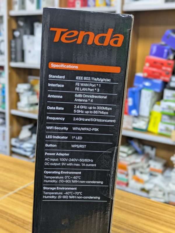 Tenda AC1200 Smart Dual-Band WiFi Router – Image 7