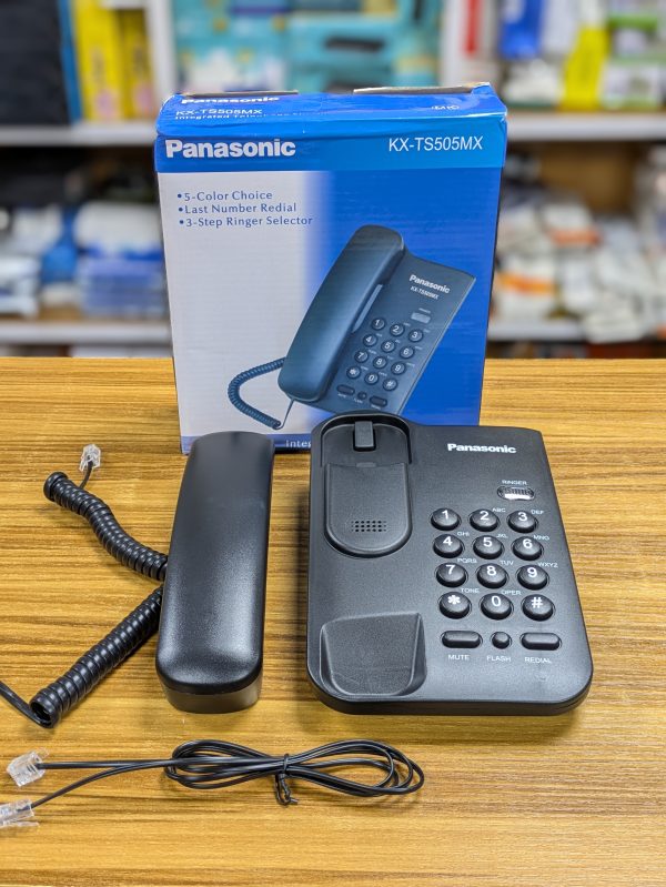 Panasonic KX-TS505MX – Téléphone filaire intégré – Image 2