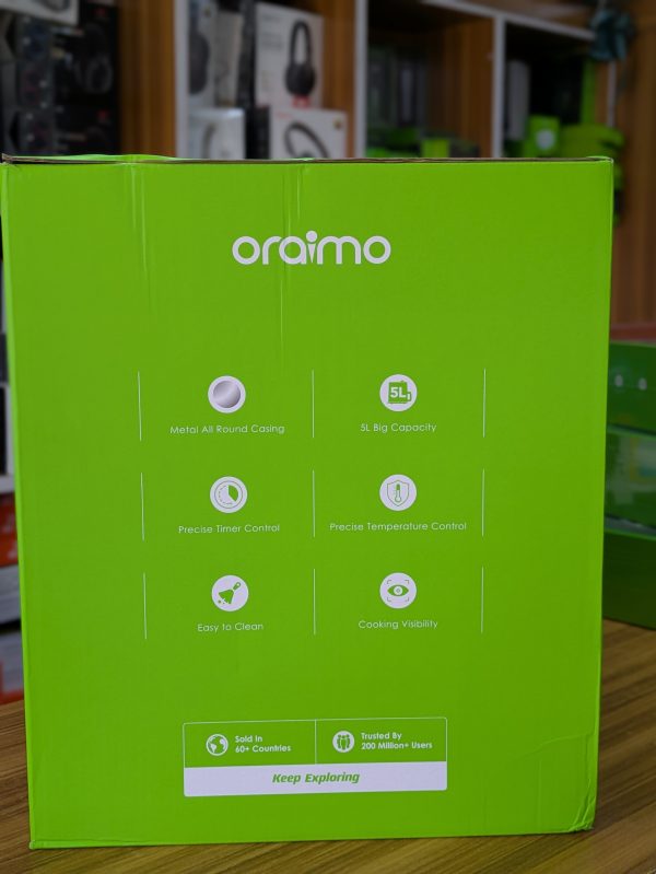 oraimo SmartAirFryer Friteuse à air intelligente visible de 1500 W – Image 18