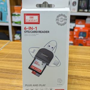 Lecteur de carte Earldom 6-en-1 OTG