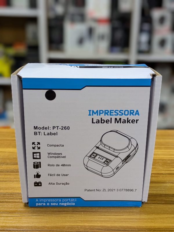 Imprimante d’étiquettes autocollant Bluetooth PT-260 – Image 3