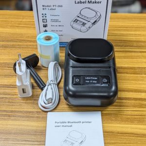 Imprimante d’étiquettes autocollant Bluetooth PT-260