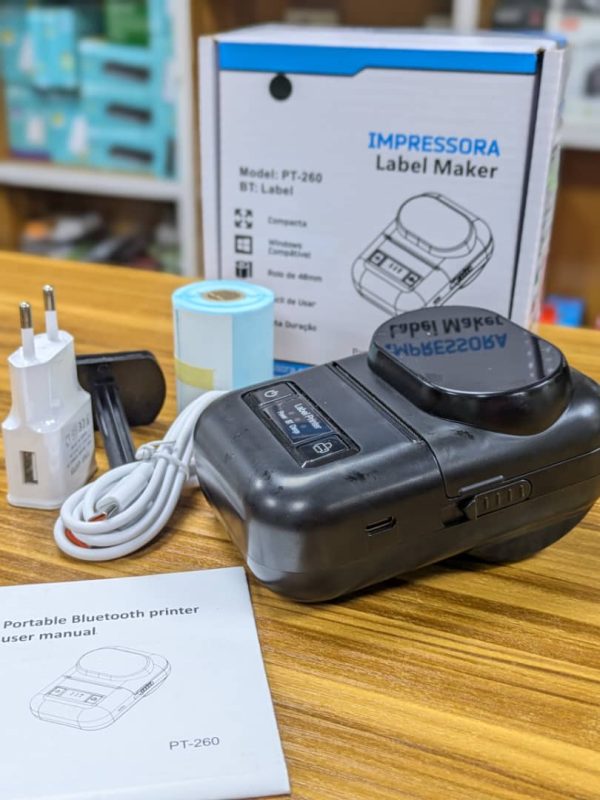 Imprimante d’étiquettes autocollant Bluetooth PT-260 – Image 2
