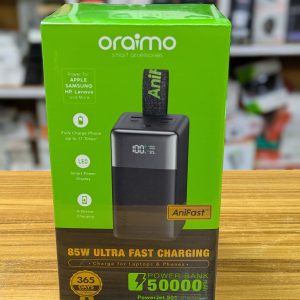 Oraimo PowerBank OPB-750SQ PowerJet 501 (50000mAh – 85W Ultra Fast Charging)