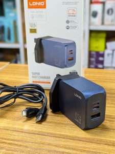 Chargeur LDNIO Ultra-rapide USB-C/A 45 W Q6