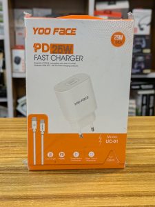 Chargeur rapide YOO FACE PD 25W