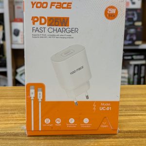Chargeur rapide YOO FACE PD 25W
